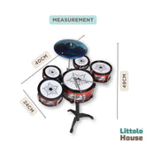 Rockstar Drum Miniature D070 | Pack of 1 | Black White